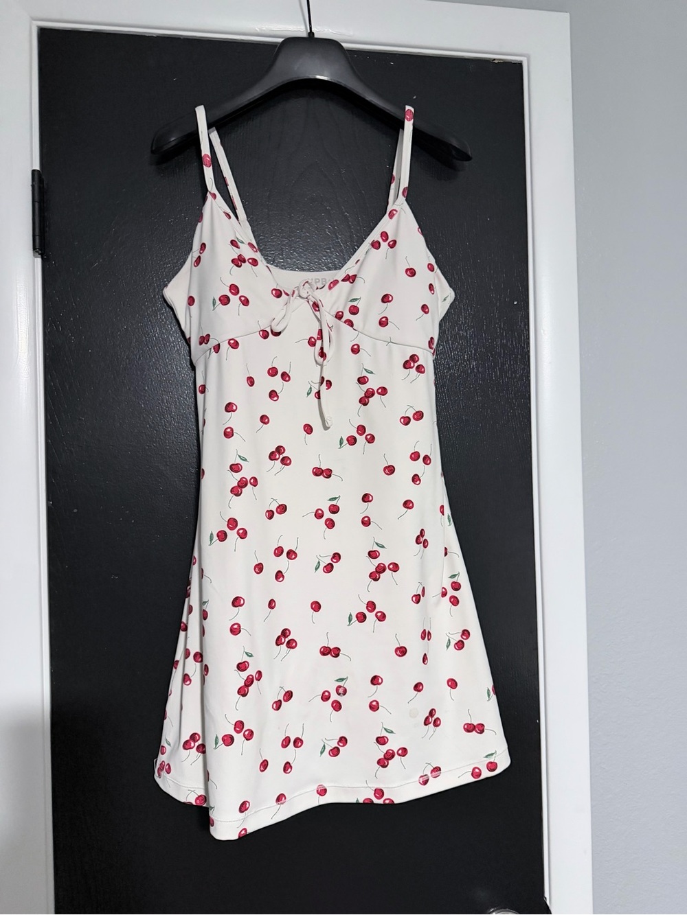 Abercrombie & Fitch YPB Cami Mini Dress - Cherry